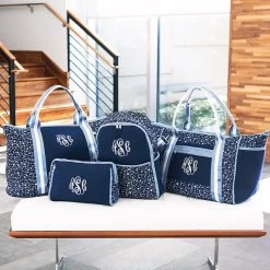 Monogrammed Neoprene Carry On Bag 22 Monogrammed Neoprene Carry On Bag -Fashion Clothing Store 03t navy ditsy floral collection