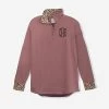 Monogrammed Quarter Zip Sweatshirt