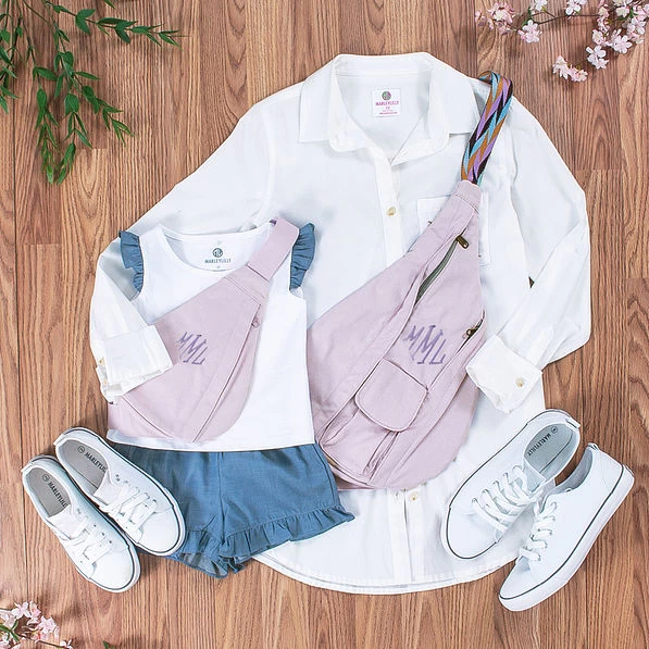 Monogrammed Sling Pack 8 Monogrammed Sling Pack - Image 8