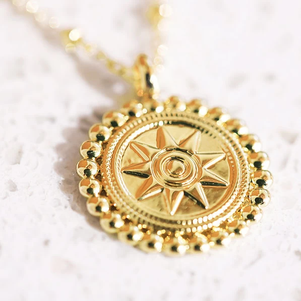 Monogrammed Sunshine Necklace 2 Monogrammed Sunshine Necklace - Image 2