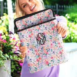Monogrammed Neoprene Laptop Case 16 Monogrammed Neoprene Laptop Case -Fashion Clothing Store 0hk neoprene laptop case in front