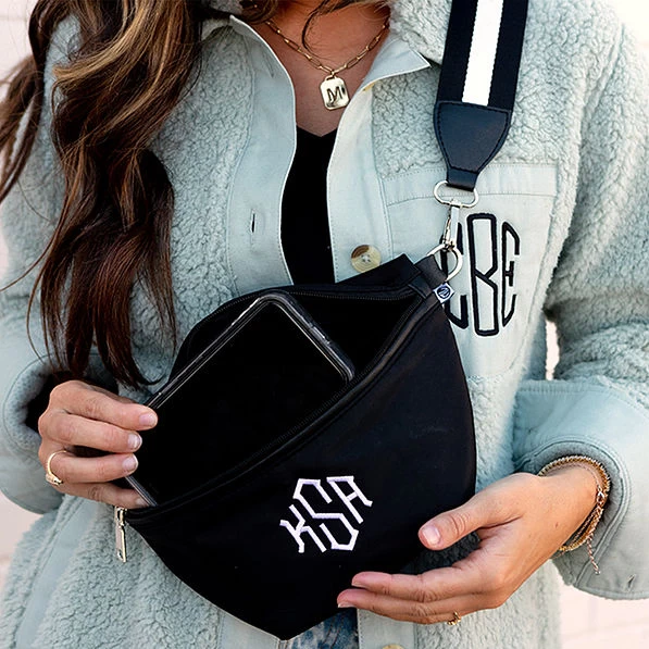 Monogrammed Fanny Pack 4 Monogrammed Fanny Pack - Image 4