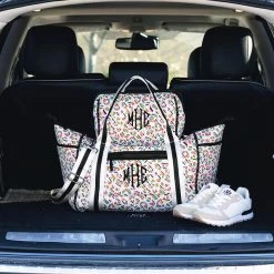 Monogrammed Neoprene Cosmetic Case 15 Monogrammed Neoprene Cosmetic Case -Fashion Clothing Store 0wX striped leopard neoprene cosmetic case and weekender inside trunk