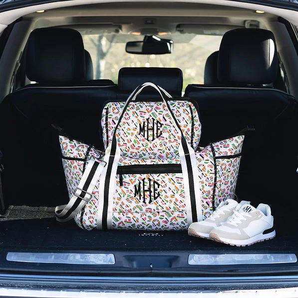 Monogrammed Neoprene Cosmetic Case 4 Monogrammed Neoprene Cosmetic Case - Image 4