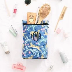 Monogrammed Ditty Bag 10 Monogrammed Ditty Bag -Fashion Clothing Store 169 blue fiesta leopard persronalized ditty bag