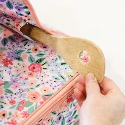 Monogrammed Casserole Carrier -Fashion Clothing Store 1IZ coral floral casserole carrier up close