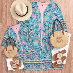 Floral Duster -Fashion Clothing Store 1Zr mom and me floral dusters