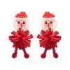 Santa Earrings