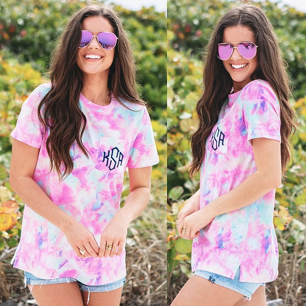 Monogrammed Tie Dye T-Shirt 3 Monogrammed Tie Dye T-Shirt - Image 3