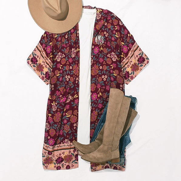 Monogrammed Duster 1 Monogrammed Duster