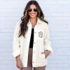Monogrammed Sherpa Shacket