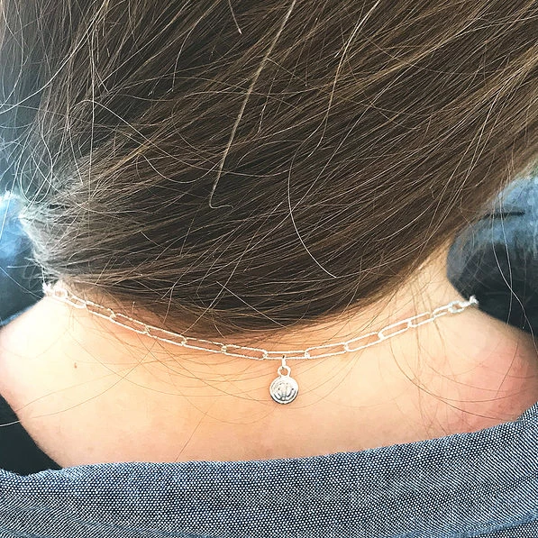 Monogrammed Pendant Necklace 6 Monogrammed Pendant Necklace - Image 6