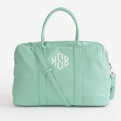 Monogrammed Duffel Weekender