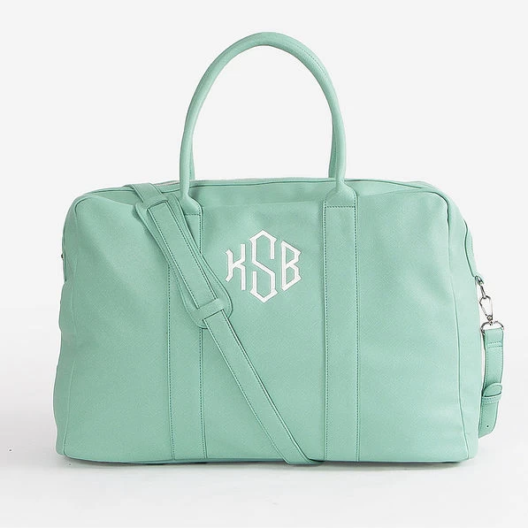 Monogrammed Duffel Weekender 1 Monogrammed Duffel Weekender