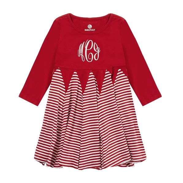 Monogrammed Kids Twirl Dress 1 Monogrammed Kids Twirl Dress