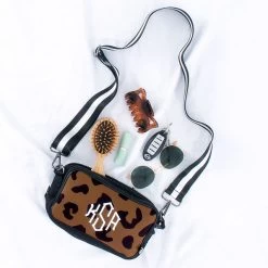 Monogrammed Neoprene Crossbody Camera Bag -Fashion Clothing Store 4I8 hickory neoprene crossbody camera bag spillout