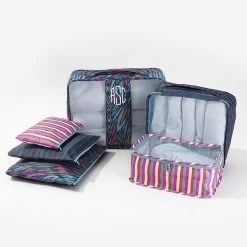 Monogrammed Packing Bag Set