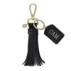 Monogrammed Tassel Key Fob