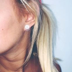 Monogrammed Stud Earring Set -Fashion Clothing Store 57ebed54ca2048.82183060