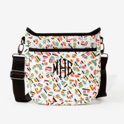 Monogrammed Neoprene Crossbody