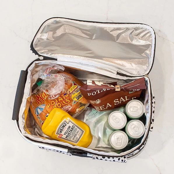 Monogrammed Insulated Picnic Basket 6 Monogrammed Insulated Picnic Basket - Image 6