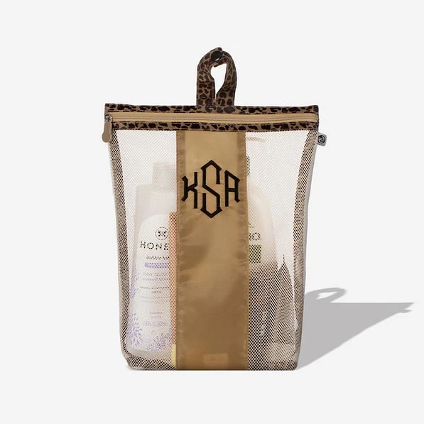 Monogrammed Shower Bag 1 Monogrammed Shower Bag