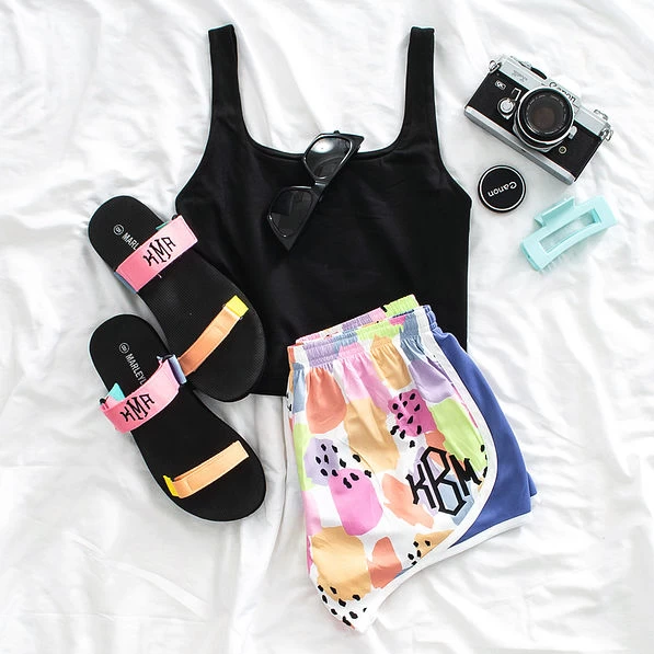 Monogrammed Running Shorts 3 Monogrammed Running Shorts - Image 3