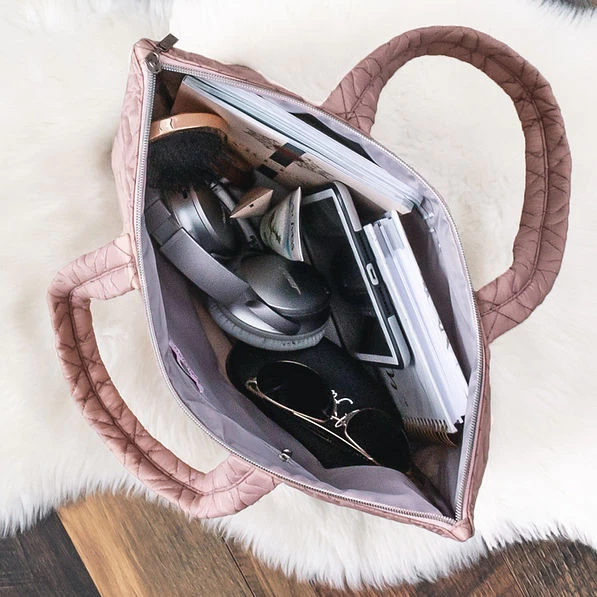 Monogrammed Quilted Tote 5 Monogrammed Quilted Tote - Image 5