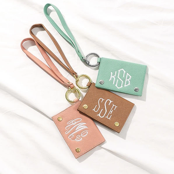 Monogrammed Card Holder 2 Monogrammed Card Holder - Image 2