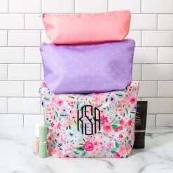 Monogrammed Packable Cosmetic Bags 13 Monogrammed Packable Cosmetic Bags -Fashion Clothing Store 72X stacked packable cosmetic bags