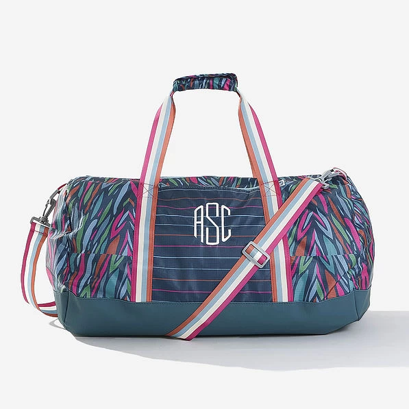 Monogrammed Packable Travel Bag 1 Monogrammed Packable Travel Bag