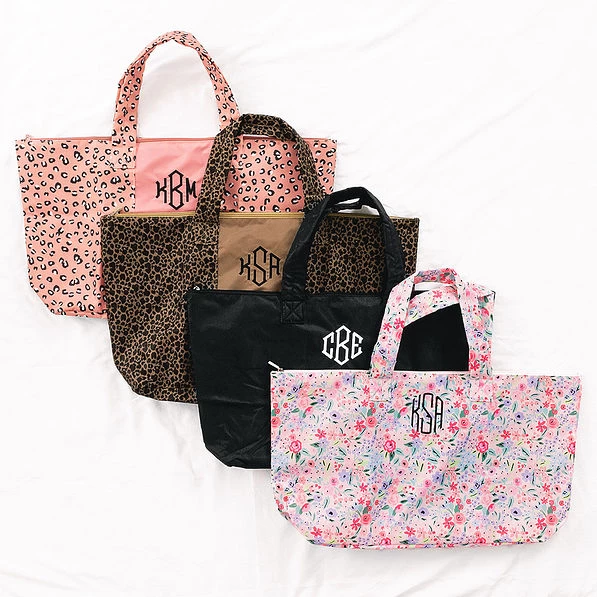 Monogrammed Packable Weekend Duffel Bag 2 Monogrammed Packable Weekend Duffel Bag - Image 2