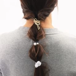 Monogrammed Hair Tie Set -Fashion Clothing Store 8IW hair ties in hair