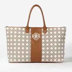 Monogrammed Charleston Weekender