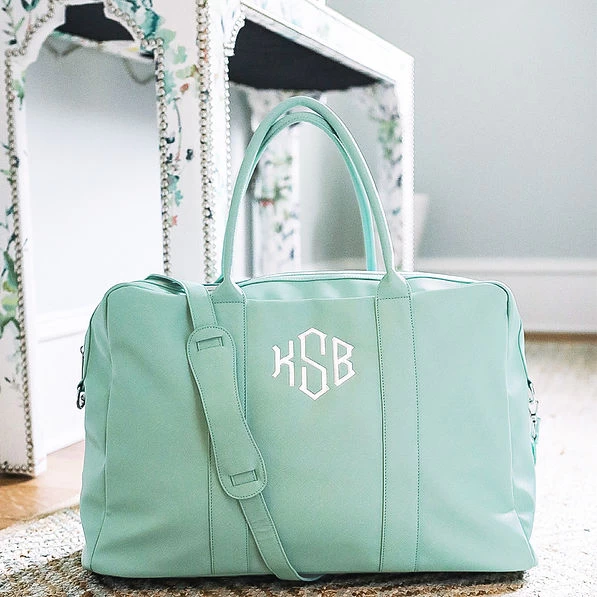 Monogrammed Duffel Weekender 2 Monogrammed Duffel Weekender - Image 2