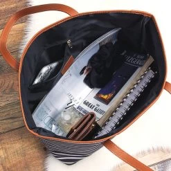 Monogrammed Tote Bag 11 Monogrammed Tote Bag -Fashion Clothing Store 9aZ inside shot of monogrammed tote bag