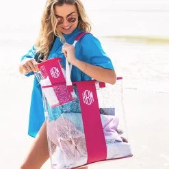 Monogrammed Clear Ditty Bag 12 Monogrammed Clear Ditty Bag -Fashion Clothing Store 9d7 multi dot massive beach bag with clear ditty bag