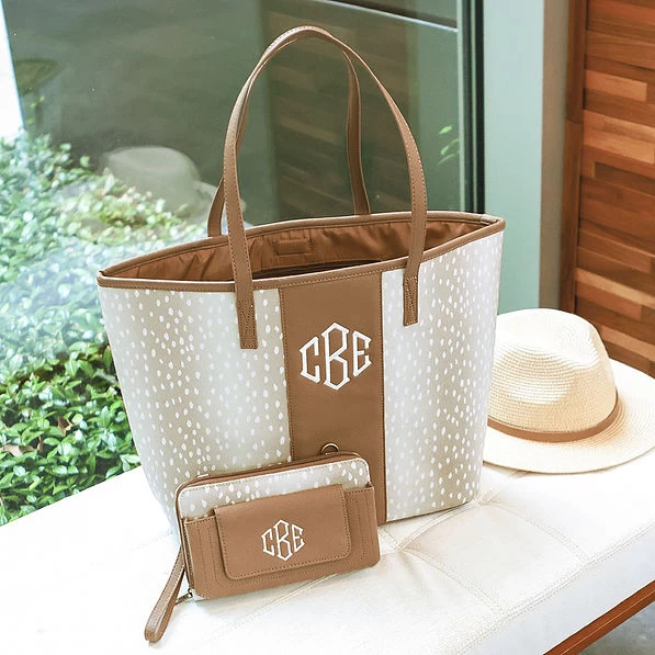 Monogrammed Canvas Tote Bag 5 Monogrammed Canvas Tote Bag - Image 5