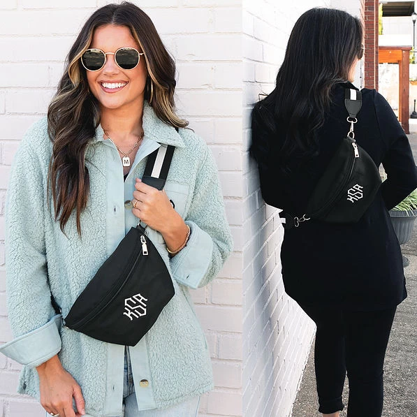 Monogrammed Fanny Pack 2 Monogrammed Fanny Pack - Image 2