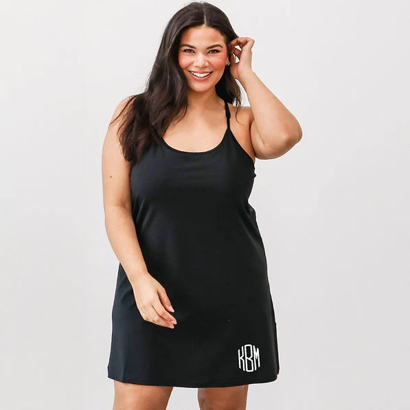 Monogrammed Exercise Dress 1 Monogrammed Exercise Dress
