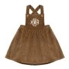 Monogrammed Kids Overall Dress