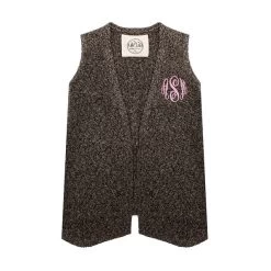 Monogrammed Youth Knit Vest