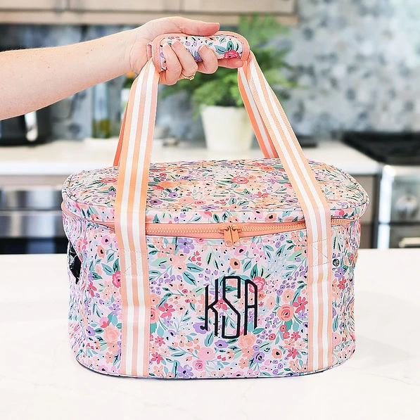 Monogrammed Slow Cooker Carrier 2 Monogrammed Slow Cooker Carrier - Image 2