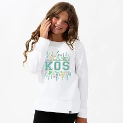 Personalized Youth Crewneck Sweatshirt 8 Personalized Youth Crewneck Sweatshirt -Fashion Clothing Store AsU spring varsity youth personalized crewneck sweatshirt girl hand on face