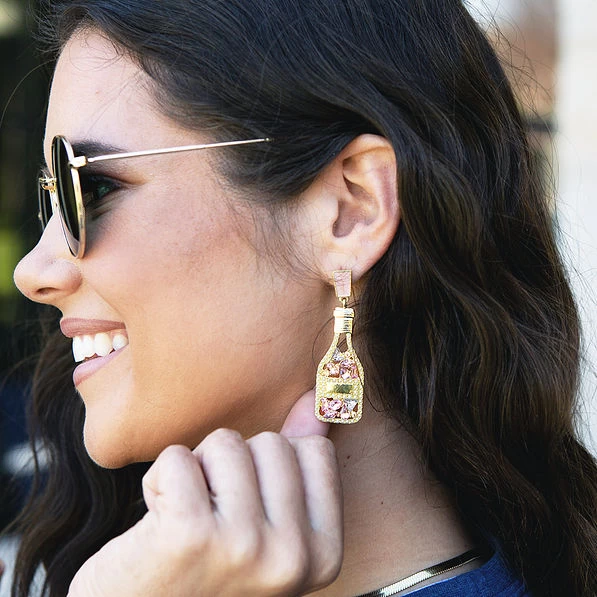 Rosé All Day Earrings 2 Rosé All Day Earrings - Image 2