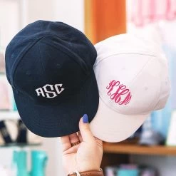 Monogrammed Kids Baseball Hat -Fashion Clothing Store BLw kids baseball hats with monograms new