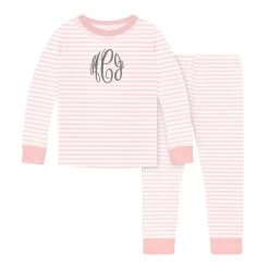 Monogrammed Kids Pajamas