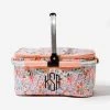 Monogrammed Insulated Picnic Basket