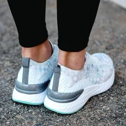 Monogrammed Tie Dye Sneakers -Fashion Clothing Store Dly back tie dye sneakers neutral