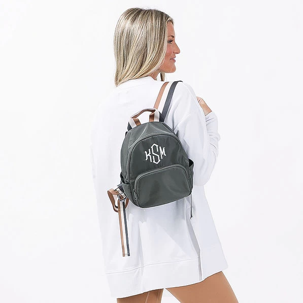 Monogrammed Classic Mini Backpack 2 Monogrammed Classic Mini Backpack - Image 2